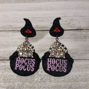Treasured Jewels Hocus Pocus Beaded Earrings